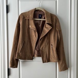Tan suede jacket